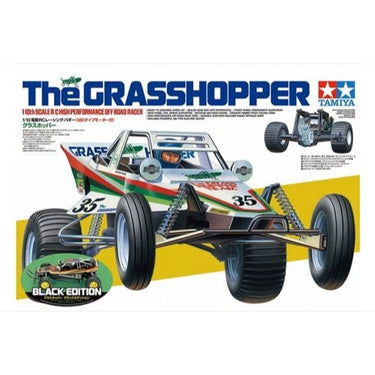 Tamiya 47522 1/10 The Grasshopper Black Edition RC Car Kit
